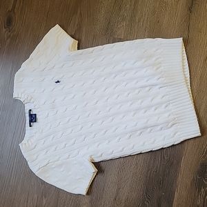 Ralph lauren white sweater top size m